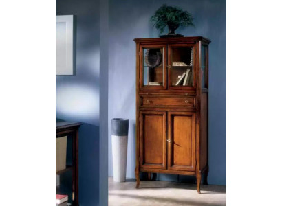 Garde-robe classique meuble brun Vitrine vitrine armoire vitrine neuve