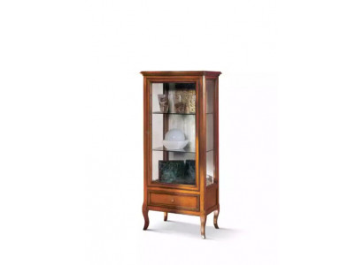Vitrine Armoire en bois Vitrines classiques Design en bois Salon neuf