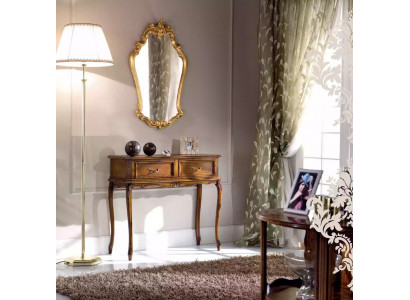 Table de console classique r Meubles en bois modernes Meubles de chambre marron
