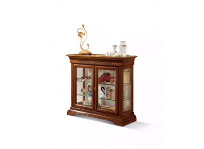 Vitrine Meubles de luxe italiens Armoires vitrées Armoire en verre Conception de cabinets