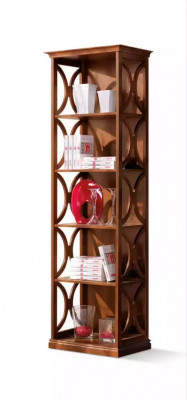 Étagère à livres moderne Mobilier en bois Meubles de designer Ameublement Salon
