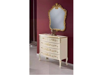Salle de séjour classique blanche en bois Commode Console Tiroirs nouveau design