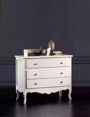 Style de meuble italien Commode blanche Buffet en bois de designer Meuble neuf