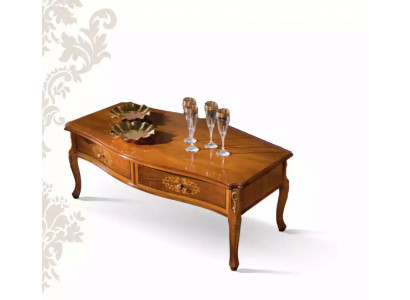 Table basse en bois brun classique de design de luxe avec tiroir nouvelle