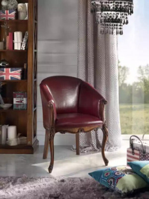 Canapé design Fauteuil canapé Rembourrage Luxe Canapé en cuir 1 place neuf