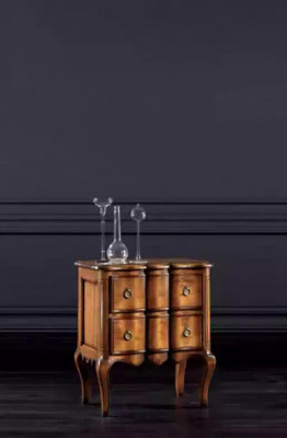 Table de chevet Design Meubles Tables de chevet Bois Chambre Table d'appoint nouvelle