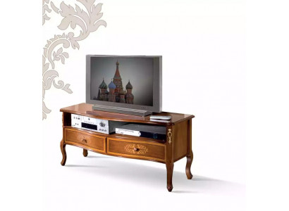Classique r Armoire TV Mobilier de salon Meuble TV Bas en bois Conception nouvelle