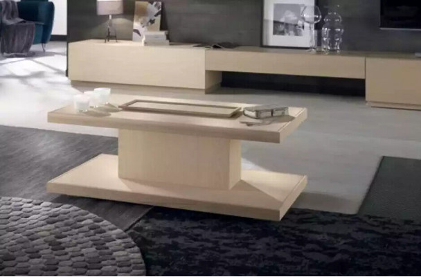 Table basse de designer classique r de luxe Table de salon côté en bois