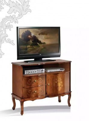 Meuble de télévision classique en r Luxe Buffet à tiroirs Meubles de salon Bois
