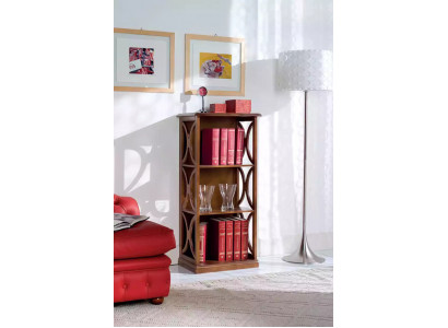 Étagère bibliothèque marron Classic s Armoire Étagère Mobilier de salon Élégant
