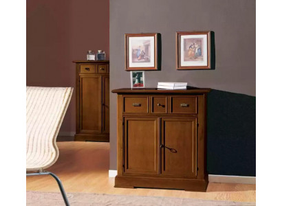 Bahut Commode Armoire Marron Commodes Armoires de design en bois neufs