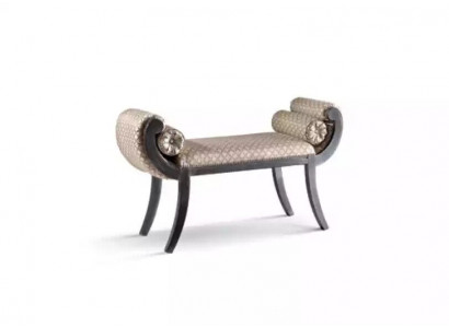 Banc classique Tissu Meubles de salon Meubles de siège Gris neuf