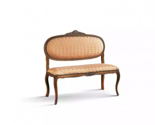 Designer Siège rembourré Tabouret Rembourrage Siège Tabouret Tabouret Bois Style Marron