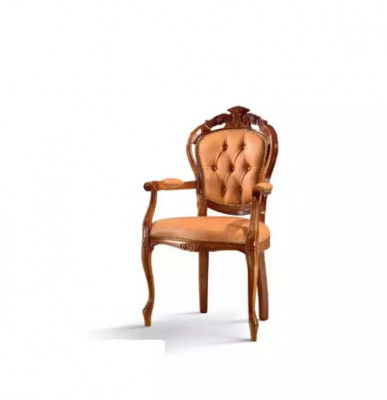 Chaise 1 place Salle à manger Bois Luxe Italie Mobilier Design Classique nouveau