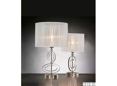 Lampe de table classique Lustre Lampe de table en cristal