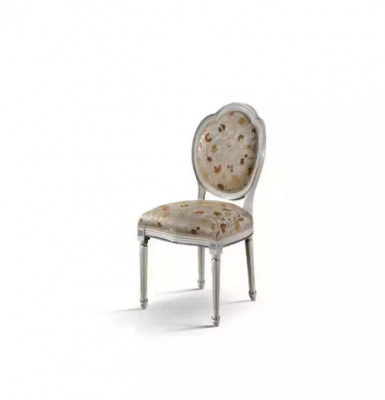 Chaise Braun Design Salon Salle à manger Bois Tapisserie sans accoudoirs neuf