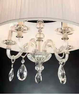 Lustre lustre en cristal Lustre plafonnier suspension lampe