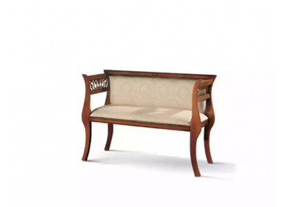 Banquette Siège de bar classique Mobilier rembourré de luxe Siège de designer 111x43x78