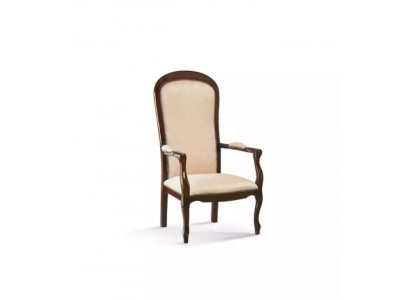 Salon Fauteuil 1 Place Canapé Rembourrage Luxe Tissu Design Bois Meubles