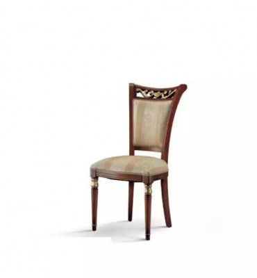 Chaise Bois Meubles Italiens Chaises Salle à manger Design de luxe Bois massif