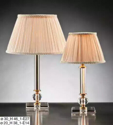 Lampe de sol en cristal classique, éclairage de bureau, meubles de luxe neufs