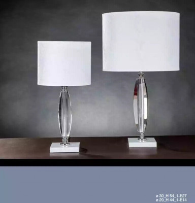 Lampe de table lustre en cristal Éclairage classique pour table