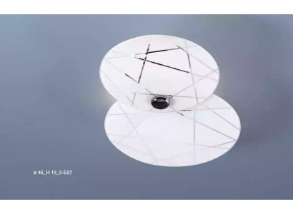 Plafonnier blanc de luxe Lustre Lustre Moderne Lampe Noble nouvelle