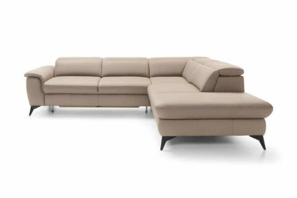 Canapé d'angle Canapé Sofa Tapisserie Cuir Paysage de vie Coin de canapés Sofas d'angle