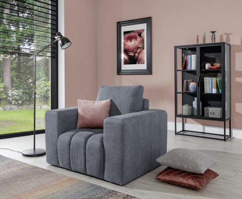 Fauteuil Canapé Sofa Relax Cuir Salon Tapisserie Club Siège Luxe TV Design
