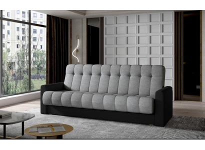 Canapé trois places classique, nouveau rembourrage, 3 places, canapés en textile, canapé en cuir.