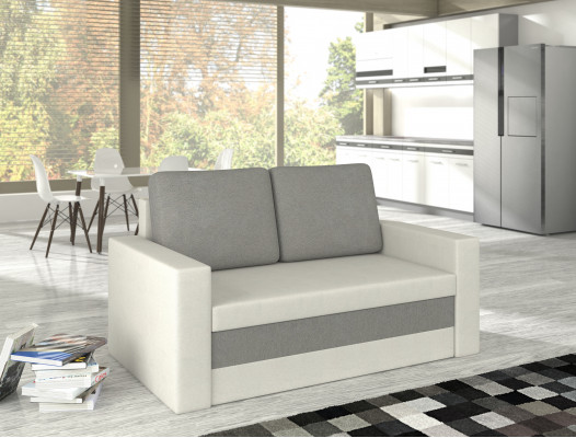 Canapé design Wave 3 places avec fonction lit, canapé rembourré convertible en lit, canapés et sofas.