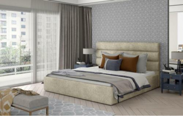 Lit de designer Lit rembourré Lit de mariage Lit royal Lits double Chambre à coucher nouveau