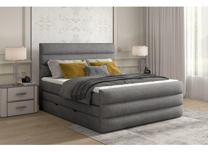 Lit superposé de luxe Design Lits Literie de lit d’hôtel Lit double 140/160/180x200