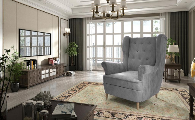 Canapé Canapé Fauteuil Design Siège Cuir Salon Club Tapisserie Luxe Bras