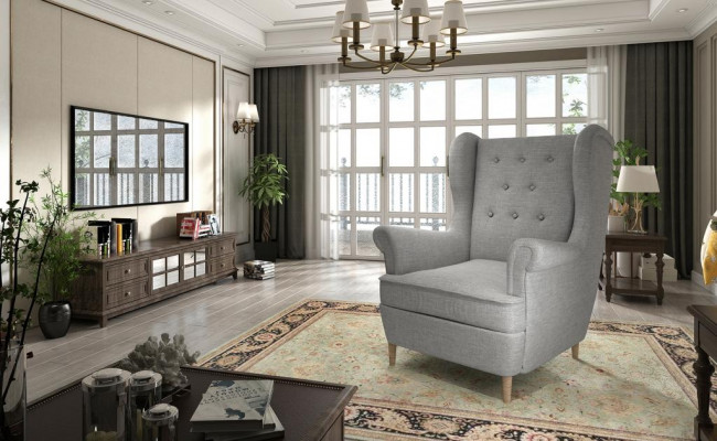 Canapé Canapé Fauteuil Design Siège Cuir Salon Club Tapisserie Luxe Bras