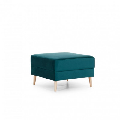 Repose-pieds Tabouret Pouf Salon Tabouret design Cuir Textile