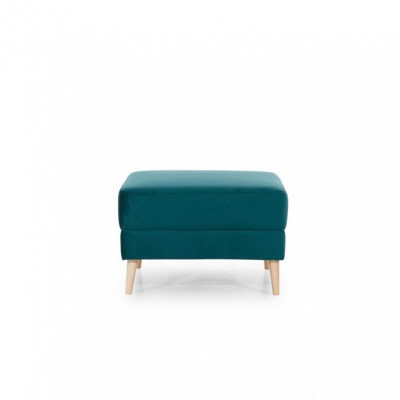 Repose-pieds Tabouret Pouf Salon Tabouret design Cuir Textile