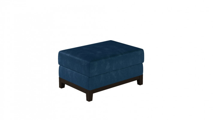 Design Siège Tabouret Ottoman Ottomane Siège Chaise Rembourré Pufa Bleu
