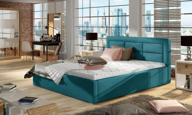 Lit designer Chambre Lits Textile Décoration Hôtel Luxe Rembourrage Robuste