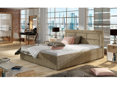 Lit designer Chambre Lits Textile Décoration Hôtel Luxe Rembourrage Robuste
