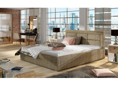Lit designer Chambre Lits Textile Décoration Hôtel Luxe Rembourrage Robuste