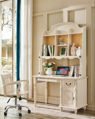 Ensemble bureau armoire + fauteuil. Bureau avec tiroirs. Table PC 2 pièces.