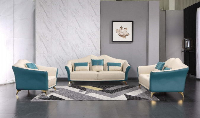 Canapé trois places en R classique Canapés design trois places Canapé style italien