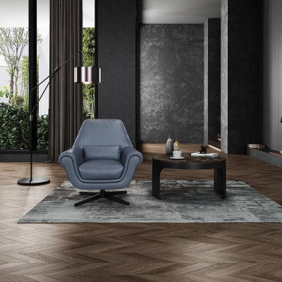 Salle de séjour Fauteuil simple 95 x 83cm Canapé Canapé Lounge Club Hôtel Fauteuil
