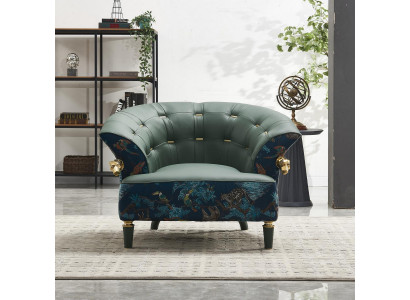 Canapé en tissu simple fauteuil rembourré style designer mobilier moderne de salon