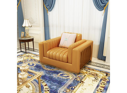 Fauteuil Design Canapé Canapé Relax Cuir Salon Luxe TV Club Siège Rembourrage