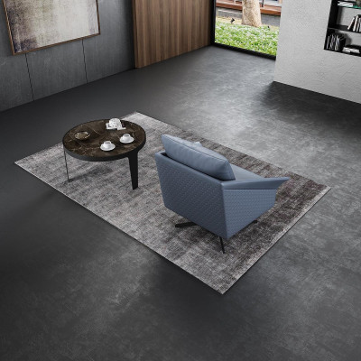 Fauteuil design 1 place 86 x 75 cm Salon Canapé 1 place Canapé Lounge