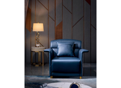 Classique r designer cuir loung club fauteuil à accoudoirs canapé relax d'une place