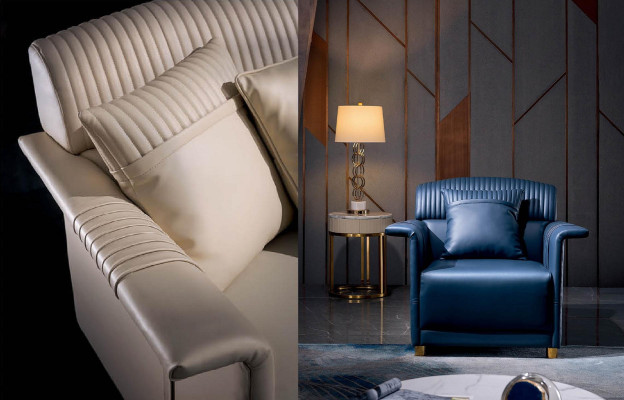 Classique r designer cuir loung club fauteuil à accoudoirs canapé relax d'une place