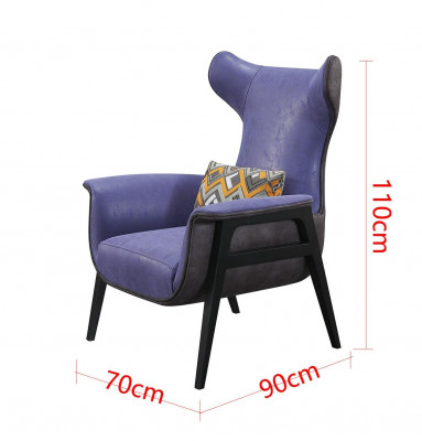 Fauteuil Textile Salon Lounge Luxe Mobilier Design Chaises Modernes